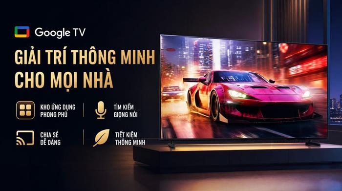 Google Tivi Sony 4K 55 inch K-55XR33VM2 Màu Đen