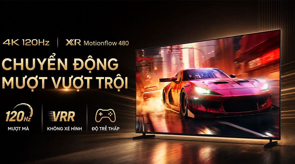 Google Tivi Sony 4K 100 inch K-100XR30M2 Màu Đen