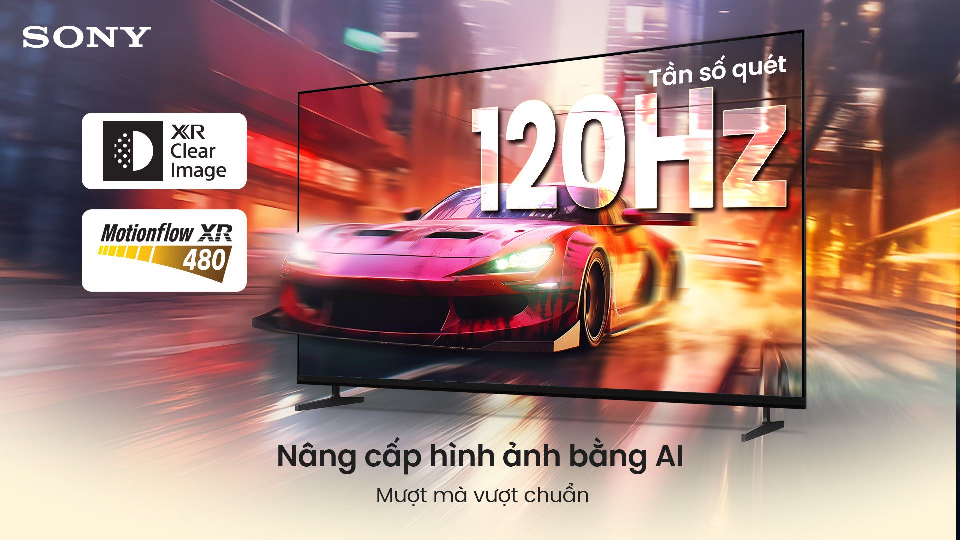 Google Tivi Sony 4K 85 inch K-85XR30M2 Màu Đen