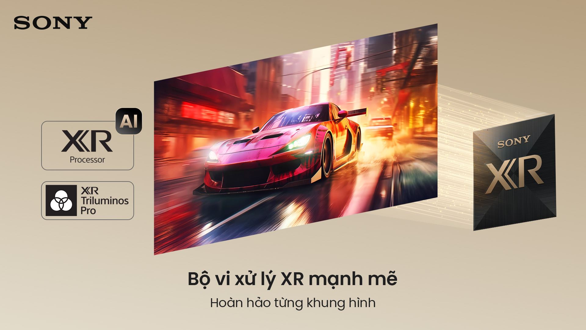 Google Tivi Sony 4K 85 inch K-85XR30M2 Màu Đen