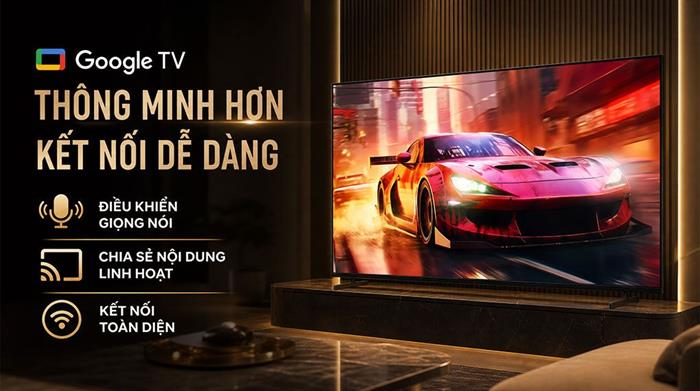 Google Tivi Sony 4K 85 inch K-85XR30M2 Màu Đen