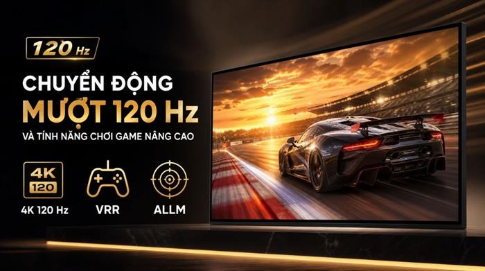 Google Tivi True RGB Sony AI 4K 98 inch K-98XR70M2 Màu Đen