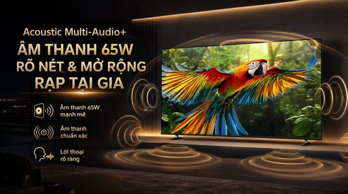 Google Tivi True RGB Sony AI 4K 98 inch K-98XR70M2 Màu Đen