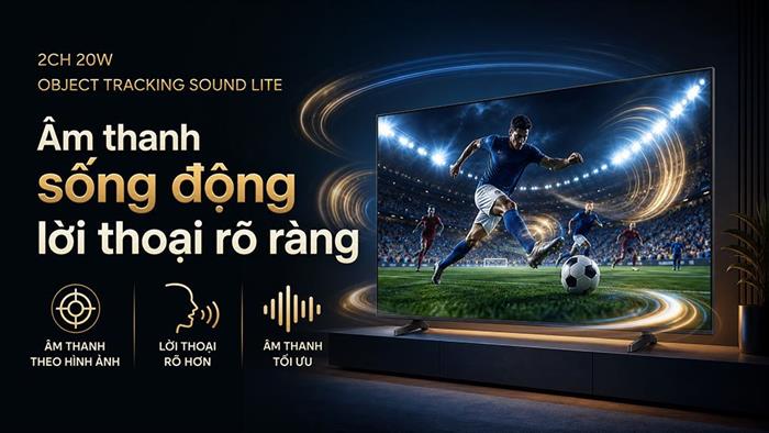 Smart Tivi Mini LED Samsung AI 4K 100 inch UA100M90H Màu Đen