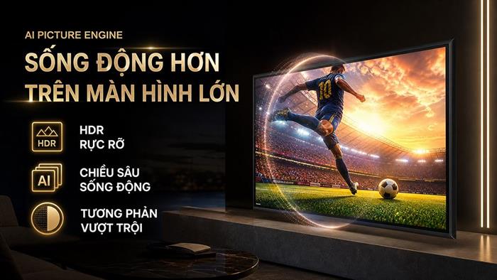 Smart Tivi Crystal UHD Samsung 4K 98 inch UA98U9500H Màu Đen