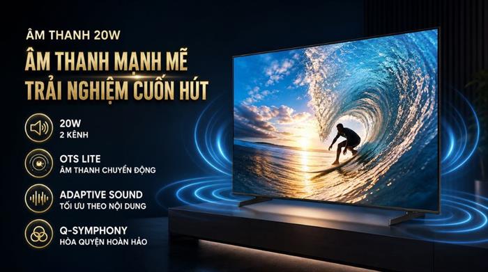 Smart Tivi Crystal UHD Samsung AI 4K 75 inch UA75U8500H Màu Đen