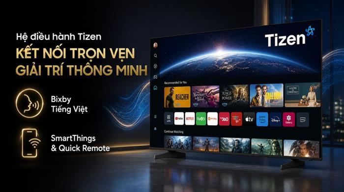 Smart Tivi Crystal UHD Samsung AI 4K 75 inch UA75U8500H Màu Đen