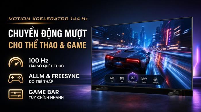 Smart Tivi Mini LED Samsung AI 4K 75 inch UA75M8XHA Màu Đen