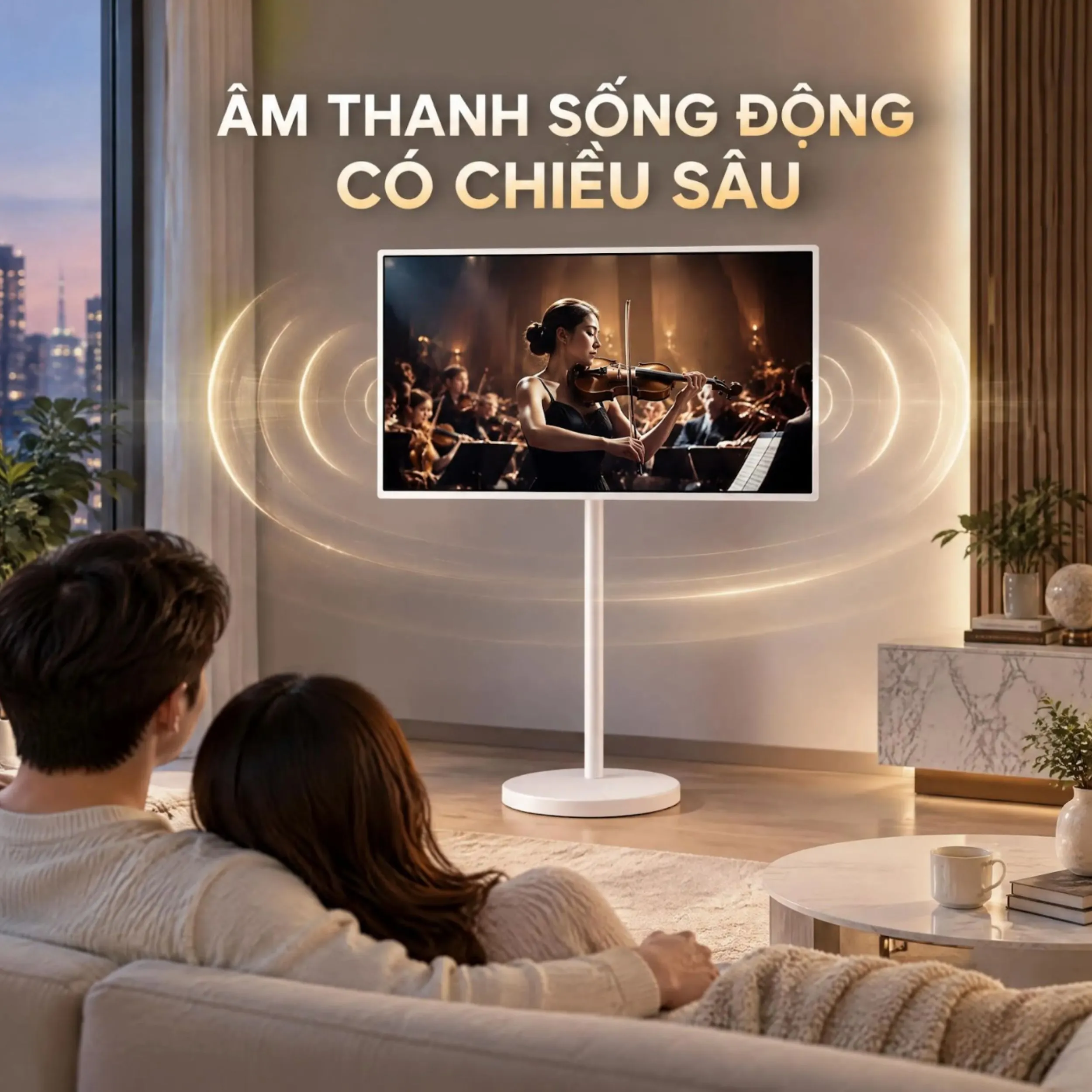 LG StanbyME 2 2K 27 inch 27LX6TDGA Màu Đen