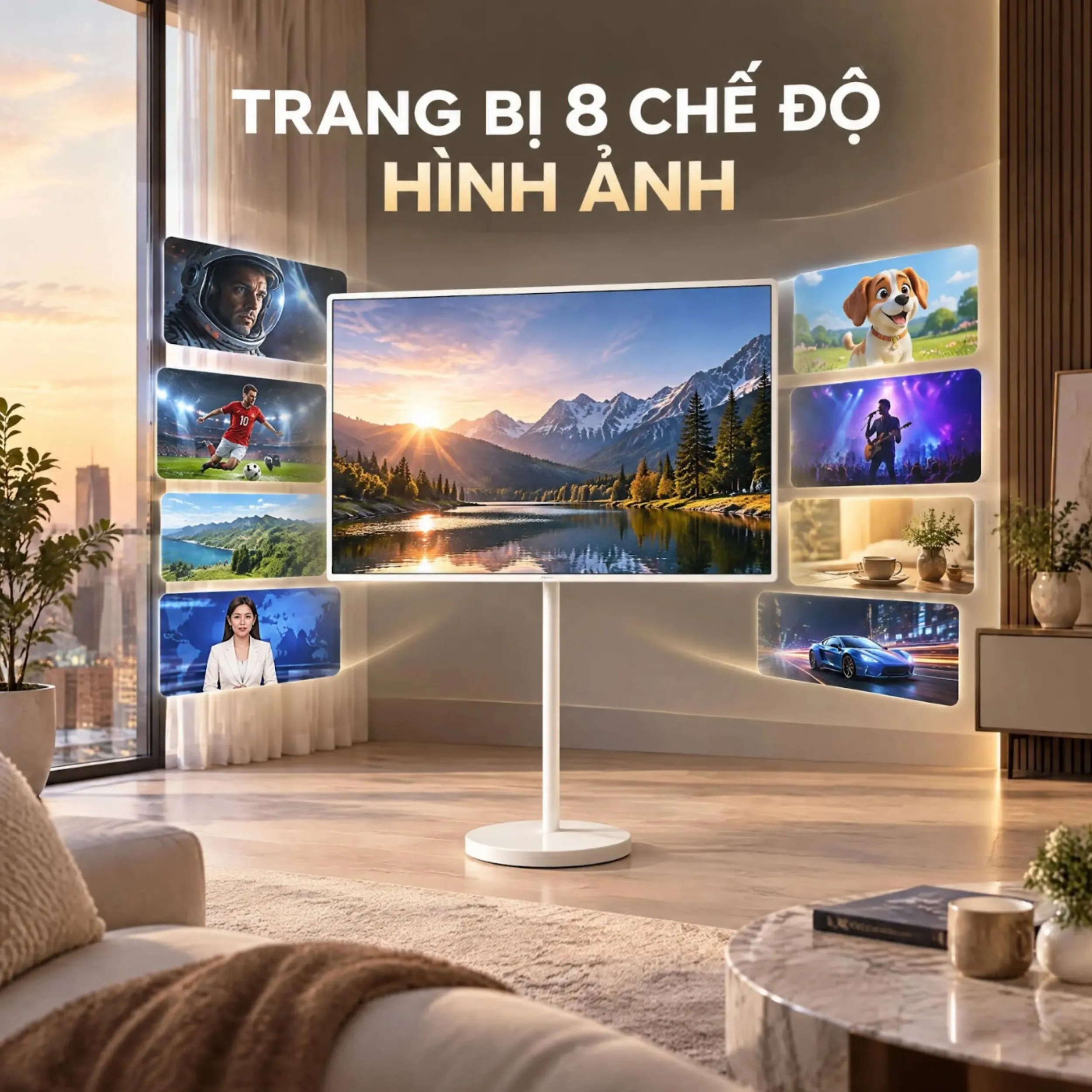 LG StanbyME 2 2K 27 inch 27LX6TDGA Màu Đen