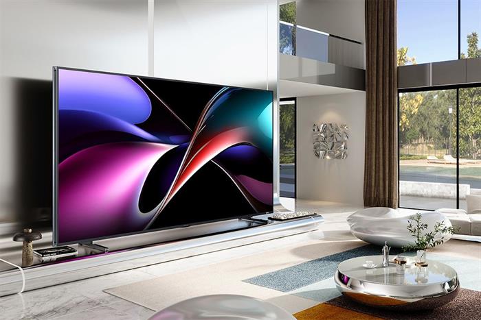Smart Tivi MiniLED ULED Hisense AI 4K 116 inch 116UX Màu Đen