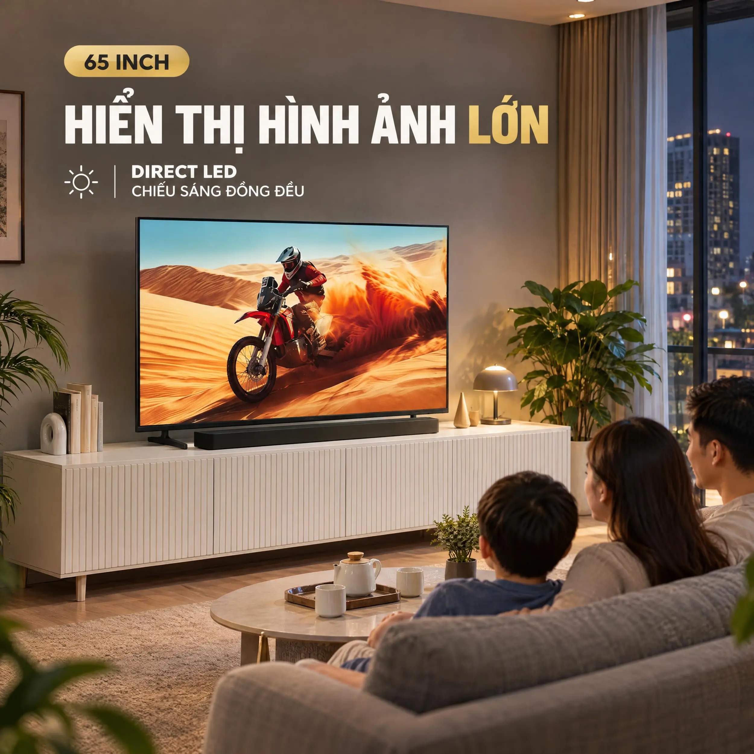 Google Tivi Sony 4K 65 inch K-65S20M2 - Màn hình 65 inch