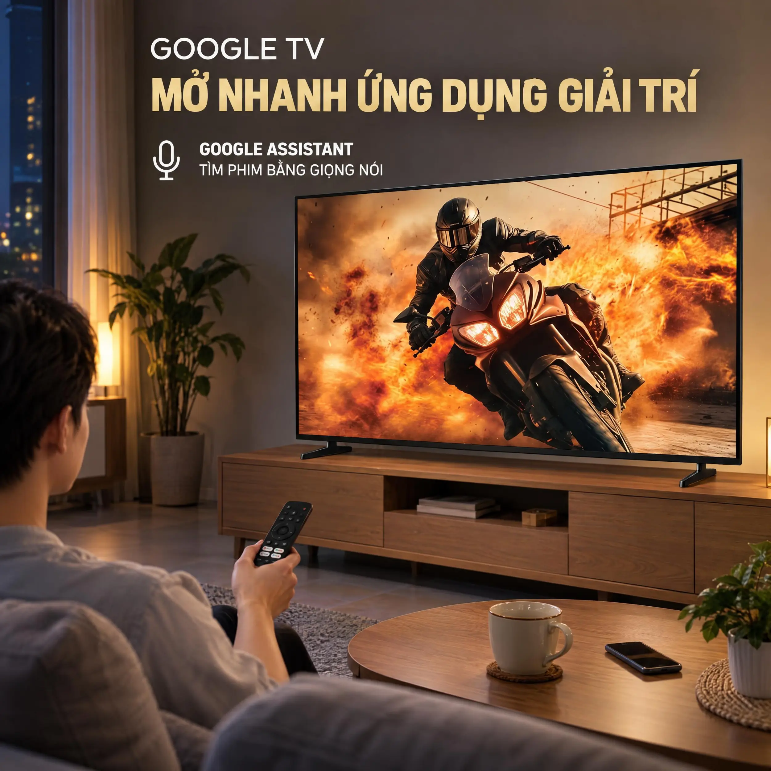 Google Tivi Sony 4K 65 inch K-65S20M2 - Google TV tiện lợi