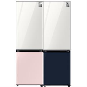 Combo 2 Tủ lạnh Samsung Inverter 678 lít Multi Door Bespoke RB33T307055/SV 
