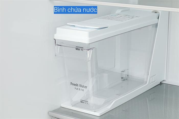 Tủ lạnh LG Inverter 635 lít Side By Side InstaView Door-in-Door GR-X257BG Màu Màu be