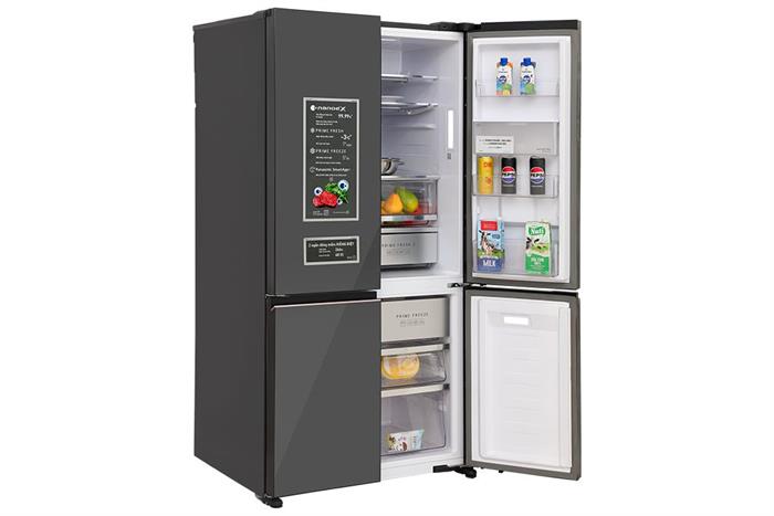 Tủ lạnh Panasonic Inverter 621 lít PRIME+ Edition Multi Door NR-XY680YMMV Màu Đen