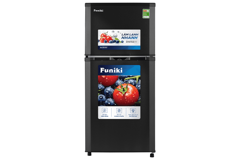 Tủ lạnh Funiki 159 lít HR T6159TDG Màu Ghi đen