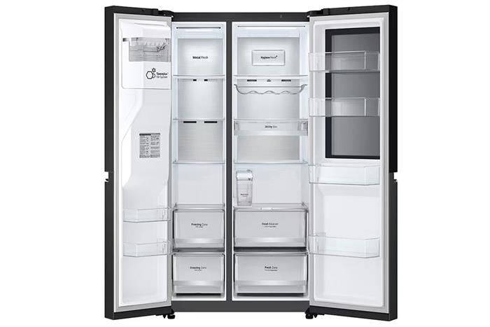 Tủ lạnh LG Inverter 635 lít Side By Side InstaView GR-G257BL Màu Đen