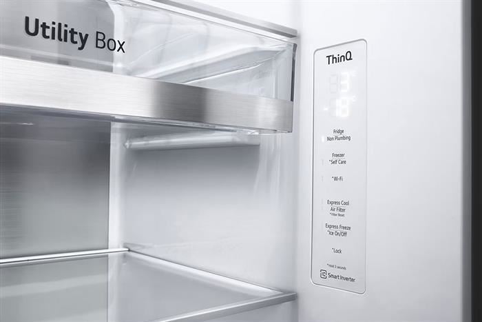 Tủ lạnh LG Inverter 635 lít Side By Side InstaView GR-G257BL Màu Đen