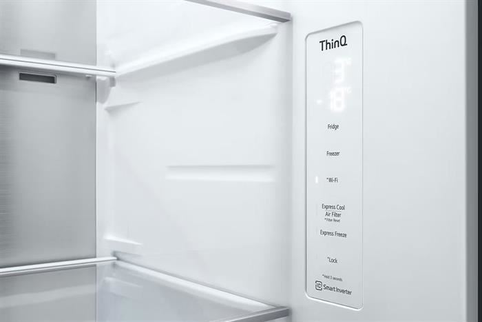 Tủ lạnh LG Inverter 655 lít Side By Side InstaView GR-V257BL Màu Đen