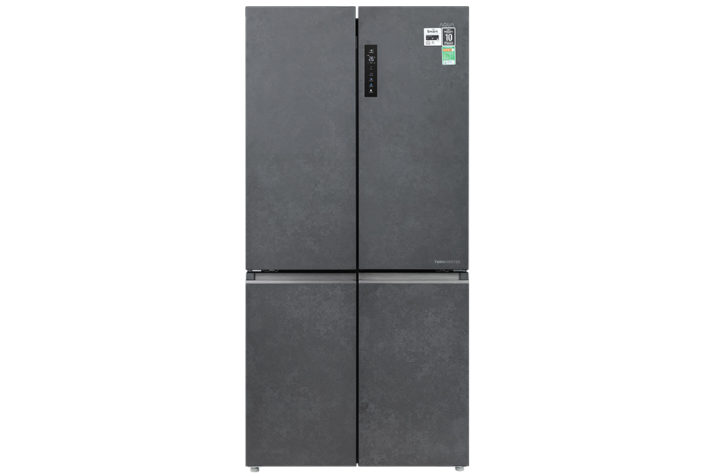 Tủ lạnh Aqua Inverter 660 lít Multi Door AQR-M727XA(GS)U1 Màu Xám