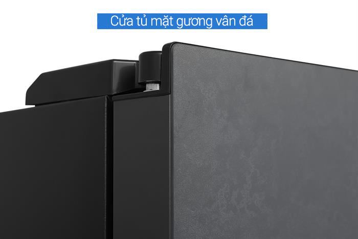 Tủ lạnh Aqua Inverter 660 lít Multi Door AQR-M727XA(GS)U1 Màu Xám