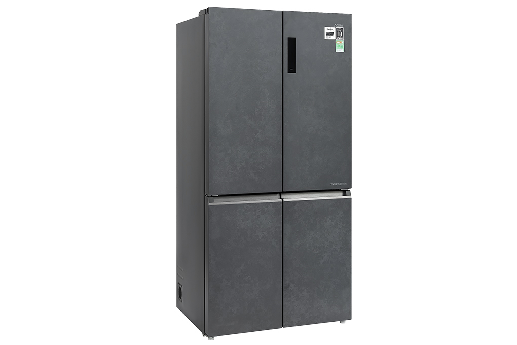 Tủ lạnh Aqua Inverter 660 lít Multi Door AQR-M727XA(GS)U1 Màu Xám