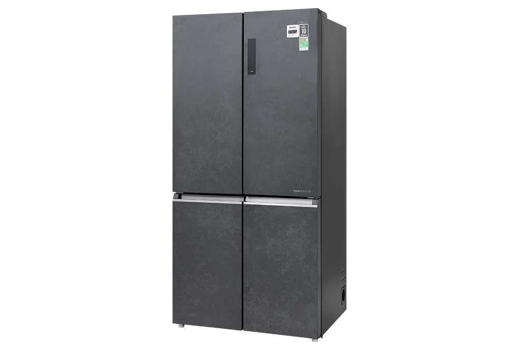 Tủ lạnh Aqua Inverter 660 lít Multi Door AQR-M727XA(GS)U1 Màu Xám