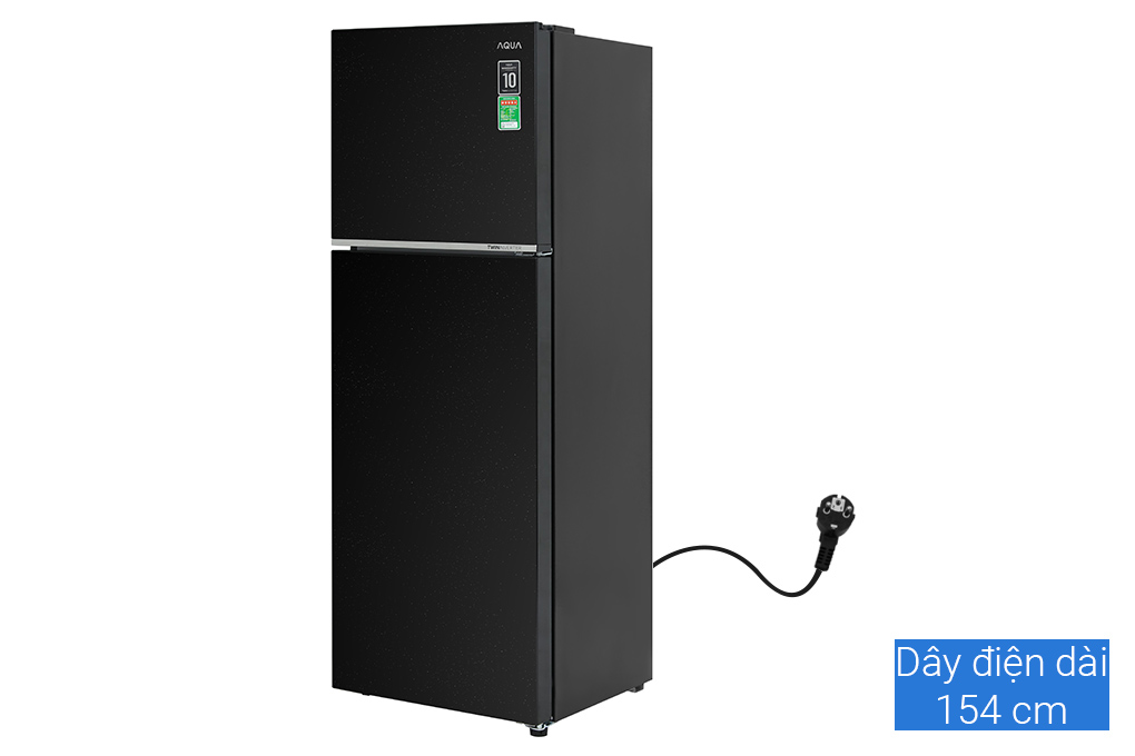 Tủ lạnh Aqua Inverter 236 lít AQR-T260FA(FB) Màu Đen
