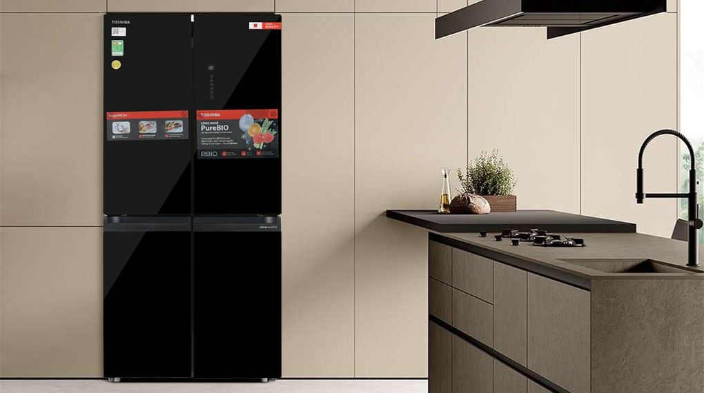 Tủ lạnh Toshiba Inverter 474 lít Multi Door GR-RF611WI-PGV(22)-XK - Thiết kế