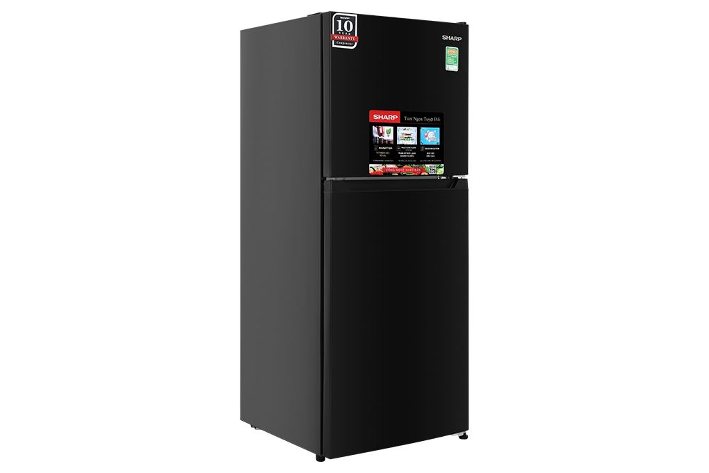 Tủ lạnh Sharp Inverter 181 lít SJ-X198V-DG Màu Đen