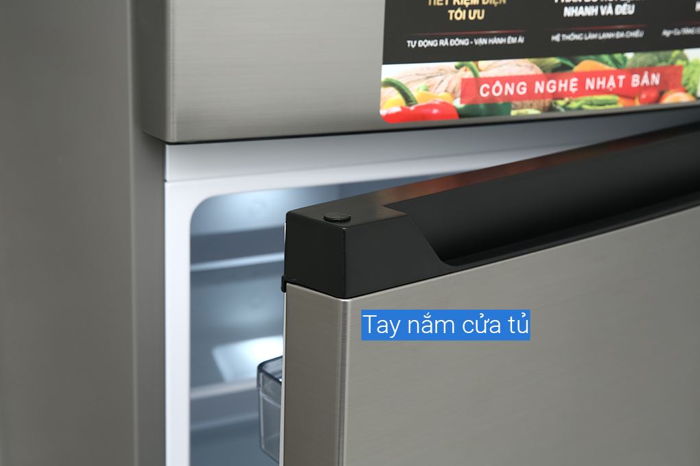 Tủ lạnh Sharp Inverter 197 lít SJ-X215V-SL Màu Xám