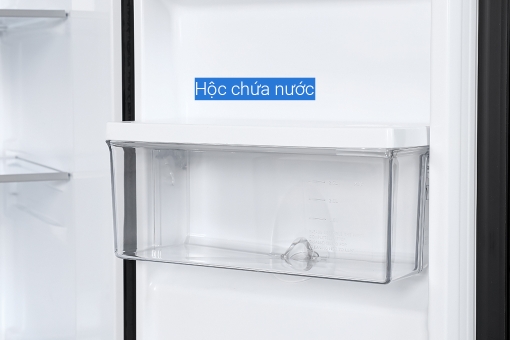 Tủ lạnh Aqua Inverter 469 lít Multi Door AQR-M536XA(WGB) Màu Đen