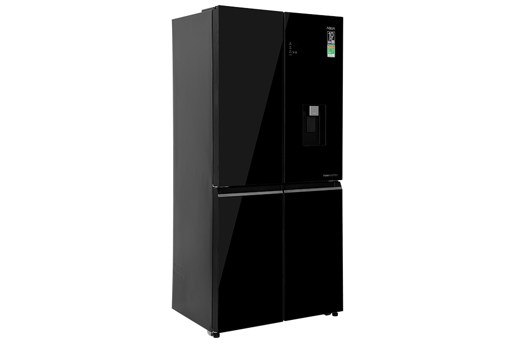 Tủ lạnh Aqua Inverter 469 lít Multi Door AQR-M536XA(WGB) Màu Đen