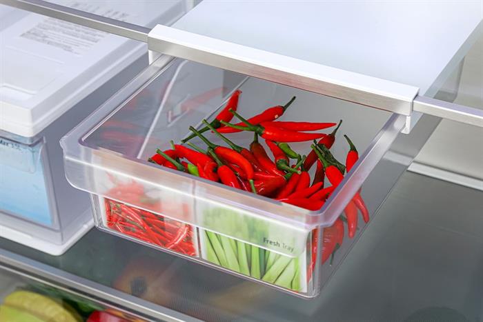 Tủ lạnh LG Inverter 617 lít Multi Door InstaView LFB61BLGAI Màu Đen