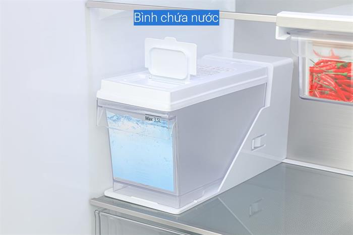 Tủ lạnh LG Inverter 617 lít Multi Door InstaView LFB61BLGAI Màu Đen