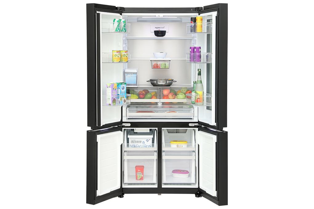 Tủ lạnh LG Inverter 617 lít Multi Door InstaView LFB61BLGAI Màu Đen