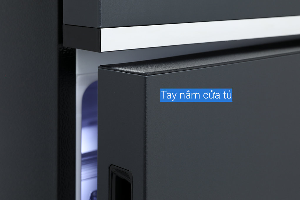 Tủ lạnh Aqua Inverter 358 lít AQR-T410FA(SL) Màu Đen - Xám