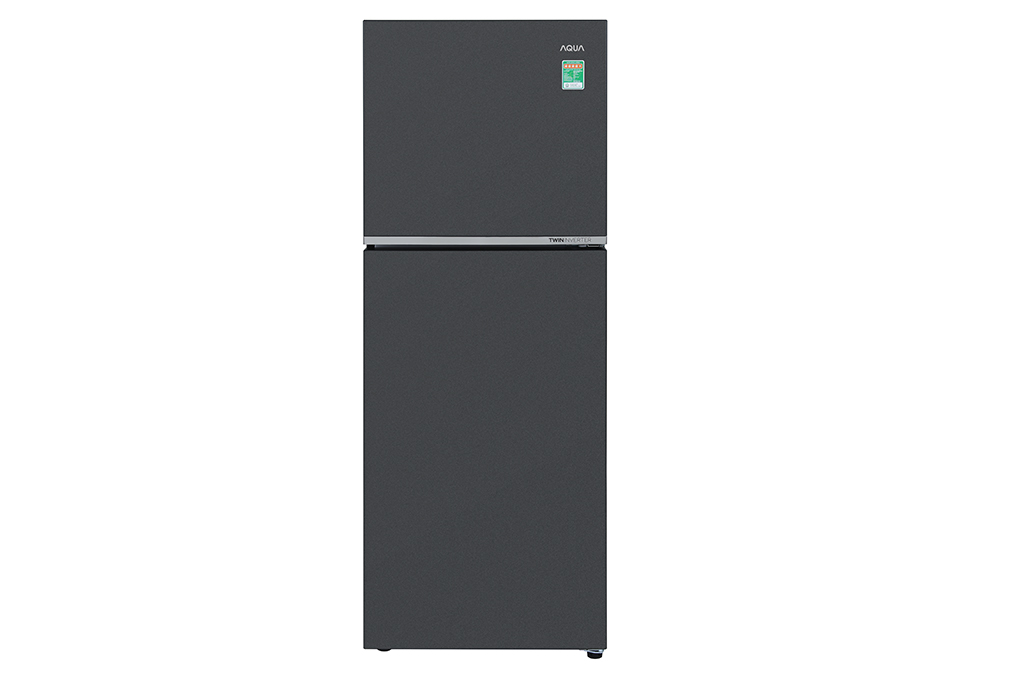 Tủ lạnh Aqua Inverter 328 lít AQR-T380FA(SL) Màu Đen - Xám