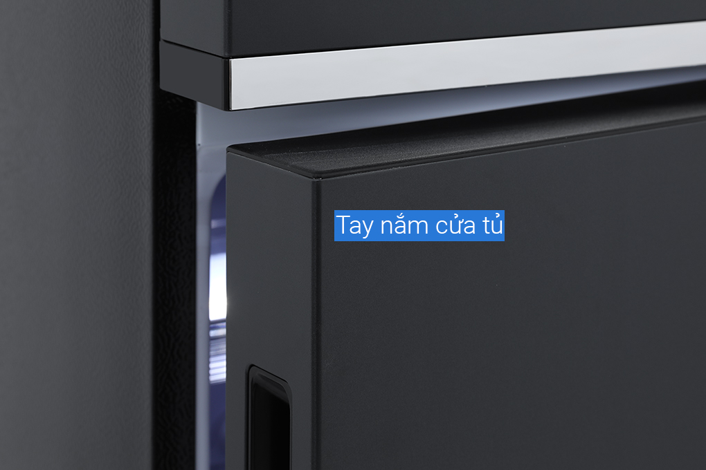 Tủ lạnh Aqua Inverter 328 lít AQR-T380FA(SL) Màu Đen - Xám