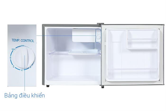 Tủ lạnh Funiki 46 lít FR-51CD Màu Ghi Đậm