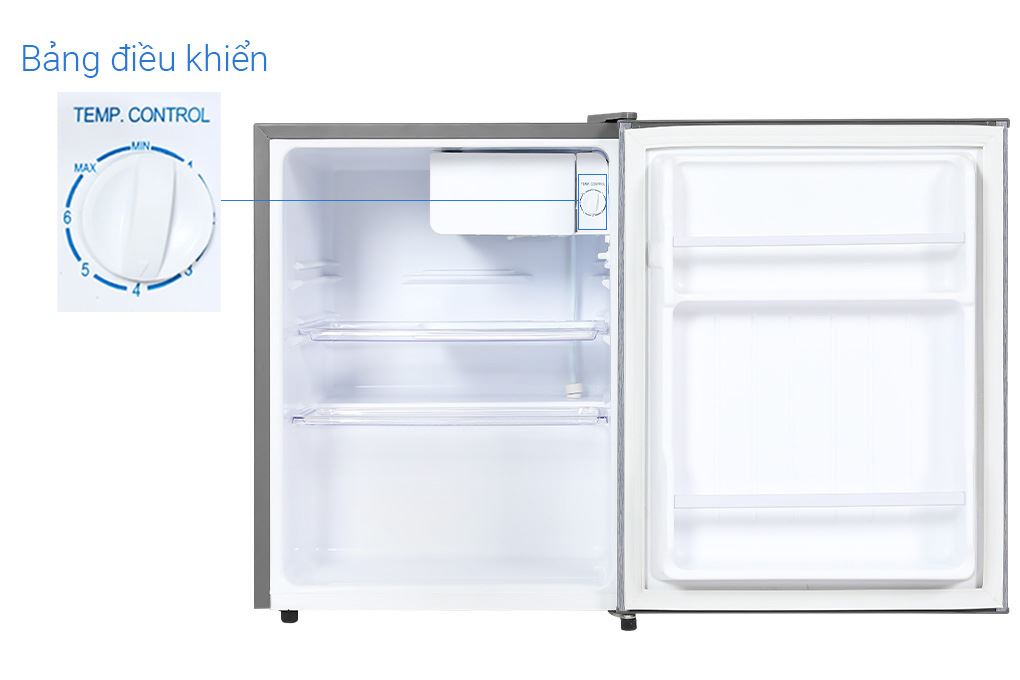 Tủ lạnh Funiki 74 lít FR-71CD Màu Ghi Đậm