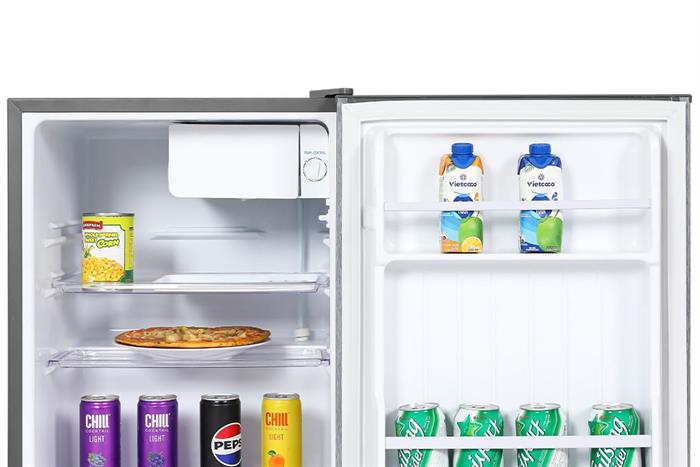 Tủ lạnh Funiki 74 lít FR-71CD Màu Ghi Đậm