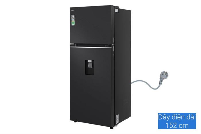 Tủ lạnh LG Inverter 374 lít LTD37BLM Màu Đen