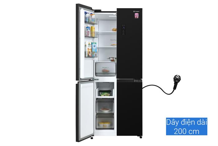 Tủ lạnh Casper Inverter 430 lít Multi Door RM-430PB Màu Đen