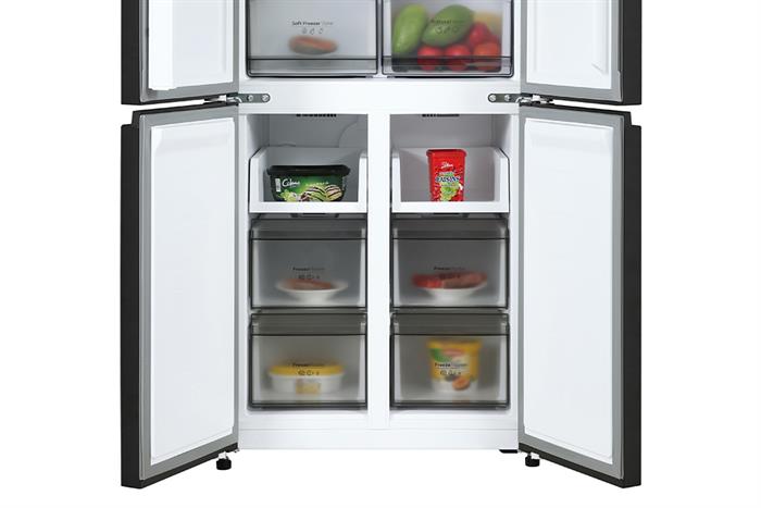Tủ lạnh Casper Inverter 430 lít Multi Door RM-430PB Màu Đen