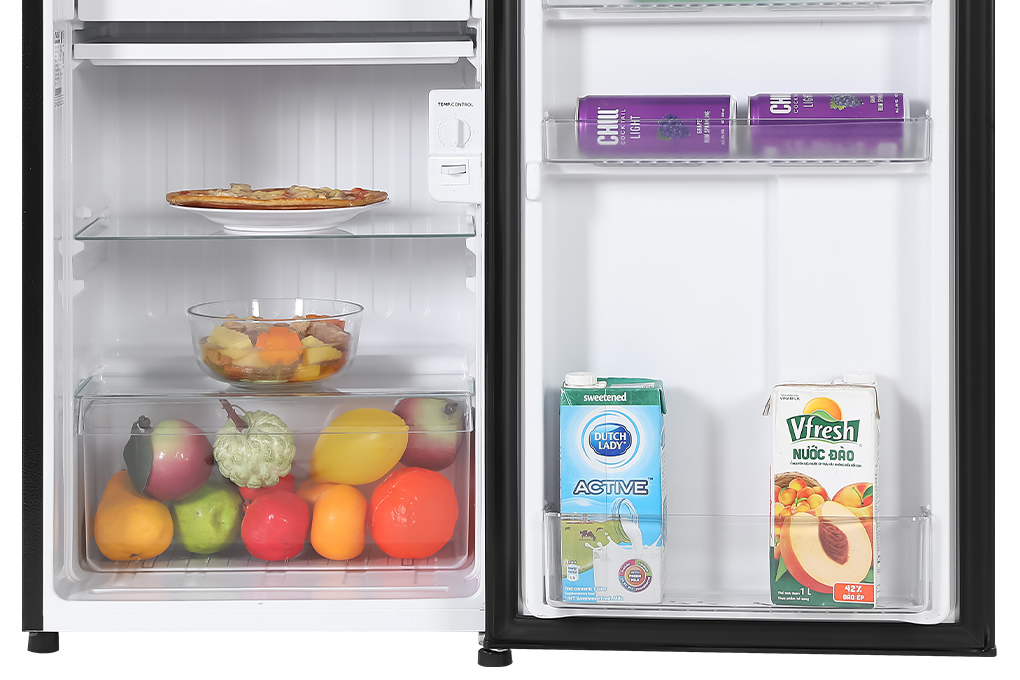 Tủ lạnh Aqua 90 lít AQR-D100FA(BS) Màu Đen