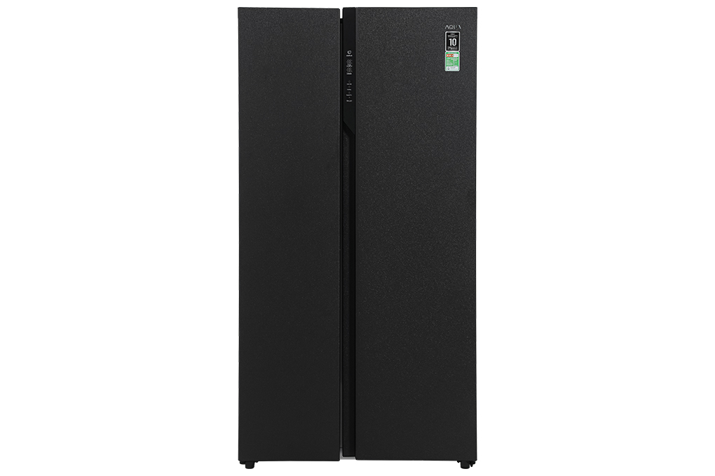 Tủ lạnh Aqua Inverter 550 lít Side By Side AQR-S612XA(CBC) Màu Đen