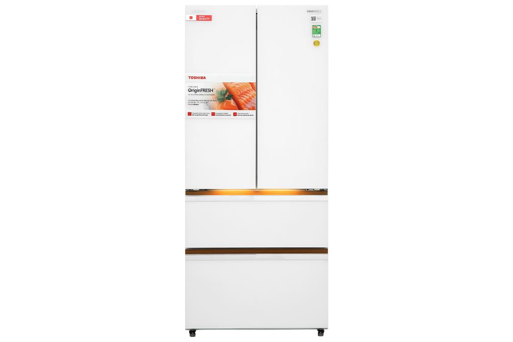 Tủ lạnh Toshiba Inverter 533 lít Japandi Multi Door GR-RF690WI-PGV(67) Màu Trắng