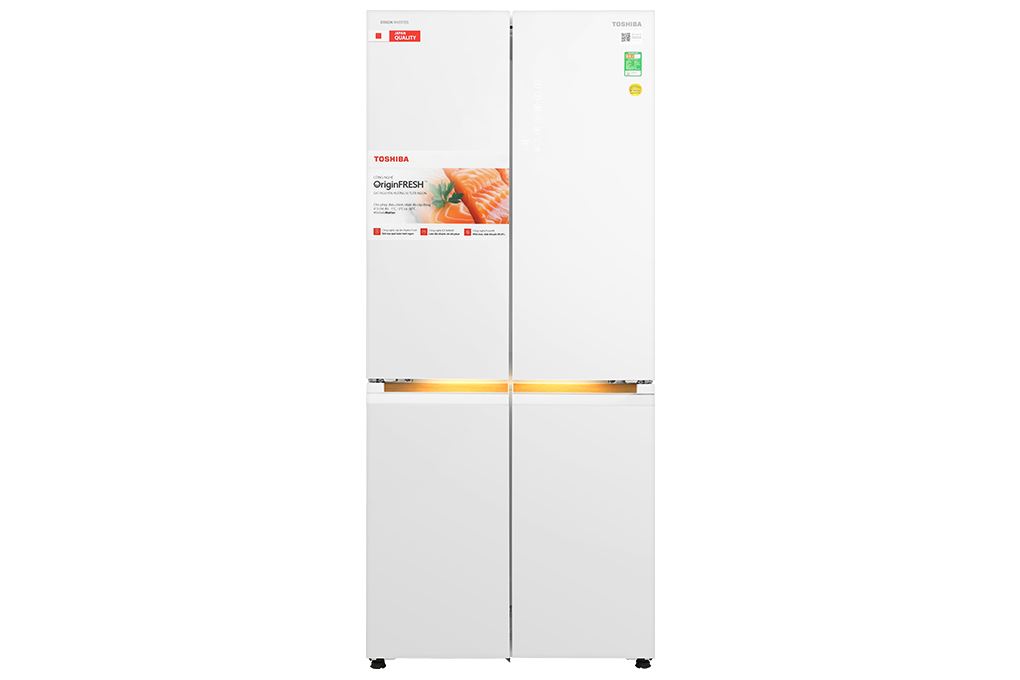 Tủ lạnh Toshiba Inverter 535 lít Japandi Multi Door GR-RF695WI-PGV(67) Màu Trắng